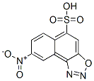 CAS 登录号：130-59-6， 8-硝基苯并[e][1,2,3]苯并恶二唑-5-磺酸