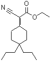 CAS 登录号：130065-93-9， 氰基(4,4-二丙基环己亚基)乙酸乙酯