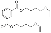 CAS 登录号：130066-57-8， 1,3-苯二羧酸,1,3-二[4-(乙烯基氧基)丁基]酯