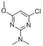 CAS 登录号：13012-26-5， N-(4-氯-6-甲氧基-2-嘧啶基)-N,N-二甲胺