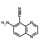 CAS#: 130278-26-1, 6-Amino-5-Quinoxalinecarbonitrile