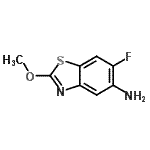 CAS#: 130309-91-0, 6-Fluoro-2-Methoxy-1,3-Benzothiazol-5-Amine