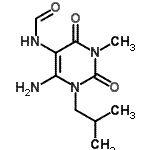 CAS#: 130332-59-1, N-(6-Amino-1-Isobutyl-3-Methyl-2,4-Dioxo-1,2,3,4-Tetrahydro-5-Pyrimidinyl)Formamide