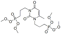 CAS#: 130366-46-0, 1,3-Bis(3-Dimethoxyphosphorylpropyl)-6-Methylpyrimidine-2,4-Dione