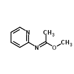 CAS 登录号：130408-29-6， 甲基(1E)-N-(2-吡啶基)乙亚氨酸酯