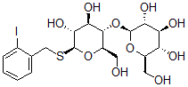 CAS#: 130421-98-6, (2S,3R,4S,5S,6R)-2-[(2R,3S,4R,5R,6S)-4,5-Dihydroxy-2-(Hydroxymethyl)-6-[(2-Iodophenyl)Methylsulfanyl]Oxan-3-Yl]Oxy-6-(Hydroxymethyl)Oxane-3,4,5-Triol