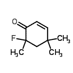 CAS#: 130446-75-2, 6-Fluoro-4,4,6-Trimethyl-2-Cyclohexen-1-One