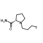 CAS#: 130485-85-7, 1-(3-Fluoropropyl)-L-Prolinamide
