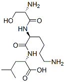 CAS#: 130488-05-0, (2S)-2-[[(2S)-6-Amino-2-[[(2S)-2-Amino-3-Hydroxypropanoyl]Amino]Hexanoyl]Amino]-4-Methylpentanoic Acid