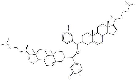 CAS#: 130504-76-6, (3S,8S,9S,10R,13R,14S,17R)-3-[(3-Iodophenyl)Methoxy]-10,13-Dimethyl-17-[(2R)-6-Methylheptan-2-Yl]-2,3,4,7,8,9,11,12,14,15,16,17-Dodecahydro-1H-Cyclopenta[a]Phenanthrene
