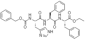 CAS#: 13053-61-7, Ethyl N-[(Benzyloxy)Carbonyl]Histidylphenylalanylphenylalaninate