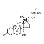 CAS#: 130593-74-7, (4R)-4-[(8R,9S,10S,13R,14S,17R)-3,7-Dihydroxy-10,13-Dimethyl-2,3,4,5,6,7,8,9,11,12,14,15,16,17-Tetradecahydro-1H-Cyclopenta[a]Phenanthren-17-Yl]Pentane-1-Sulfonate