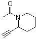 CAS 登录号：130609-74-4， 1-(2-乙炔基-1-哌啶基)乙酮