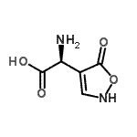 CAS 登录号：130620-57-4， (2S)-氨基(5-氧代-2,5-二氢-1,2-恶唑-4-基)乙酸