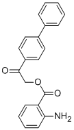 CAS#: 130627-14-4, [2-Oxo-2-(4-Phenylphenyl)Ethyl] 2-Aminobenzoate