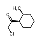 CAS 登录号：13064-88-5， 2-氯-1-[(1R,2R)-2-甲基环己基]乙酮