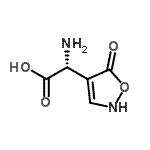 CAS 登录号：130645-62-4， (2R)-氨基(5-氧代-2,5-二氢-1,2-恶唑-4-基)乙酸