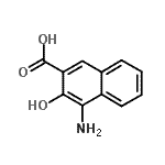 CAS#: 13065-86-6, 4-Amino-3-Hydroxy-2-Naphthoic Acid