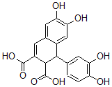 CAS#: 130752-21-5, 1-(3,4-Dihydroxyphenyl)-6,7-Dihydroxy-1,2-Dihydronaphthalene-2,3-Dicarboxylic Acid