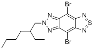 CAS#: 1307899-44-0, 4,8-Dibromo-6-(2-ethylhexyl)-[1,2,5]thiadiazolo[3,4f]benzotriazole