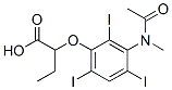 CAS 登录号：13080-23-4， 2-[3-(N-甲基乙酰氨基)-2,4,6-三碘苯氧基]丁酸