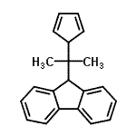 CAS 登录号：130817-78-6， 9-[2-(2,4-环戊二烯-1-基)-2-丙基]-9H-芴