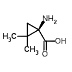 CAS#: 130930-43-7, (1R)-1-Amino-2,2-Dimethylcyclopropanecarboxylic Acid