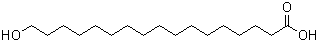 CAS 登录号：13099-34-8， 17-羟基十七烷酸