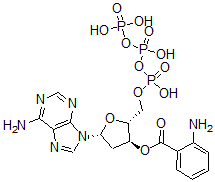 CAS#: 130996-25-7, [(2R,3S,5R)-5-(6-Aminopurin-9-Yl)-2-[[Hydroxy-(Hydroxy-Phosphonooxyphosphoryl)Oxyphosphoryl]Oxymethyl]Oxolan-3-Yl] 2-Aminobenzoate