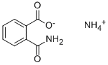 CAS 登录号：131-63-5， 2-氨基甲酰基苯甲酸铵