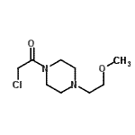 CAS#: 131028-05-2, 2-Chloro-1-[4-(2-Methoxyethyl)-1-Piperazinyl]Ethanone