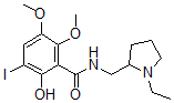 CAS#: 131062-31-2, N-[(1-Ethylpyrrolidin-2-Yl)Methyl]-2-Hydroxy-3-Iodo-5,6-Dimethoxybenzamide