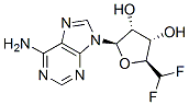 CAS#: 131077-98-0, (2R,3R,4S,5S)-2-(6-Aminopurin-9-Yl)-5-(Difluoromethyl)Oxolane-3,4-Diol
