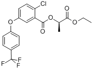 CAS 登录号：131086-42-5， 2-氯-5-[2-氯-4-(三氟甲基)苯氧基]-苯甲酸 (1S)-2-乙氧基-1-甲基-2-氧代乙基酯
