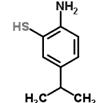 CAS 登录号：131105-91-4， 2-氨基-5-异丙基苯硫醇