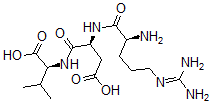CAS 登录号：131134-25-3， L-精氨酰-L-a-天冬氨酰-L-缬氨酸