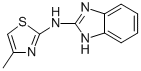 CAS#: 131185-01-8, N-(4-Methyl-1,3-Thiazol-2-Yl)-1H-Benzimidazol-2-Amine