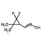 CAS 登录号：131262-18-5， (E)-1-(2,2-二氟-3,3-二甲基环丙基)-N-羟基甲亚胺