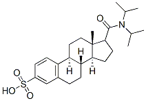 CAS#: 131267-92-0, Potassium (13S,17S)-17-[Di(Propan-2-Yl)Carbamoyl]-13-Methyl-6,7,8,9,11,12,14,15,16,17-Decahydrocyclopenta[a]Phenanthrene-3-Sulfonate