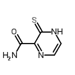 CAS 登录号：131295-39-1， 3-硫代-3,4-二氢-2-吡嗪甲酰胺