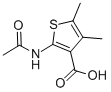 CAS#: 13130-40-0, 2-(Acetylamino)-4,5-Dimethyl-3-Thiophenecarboxylicacid