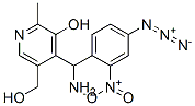 CAS#: 131333-59-0, 4-[Amino-(4-Azido-2-Nitrophenyl)Methyl]-5-(Hydroxymethyl)-2-Methylpyridin-3-Ol