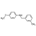 CAS#: 131467-87-3, 4-Methoxy-N-(3-Methylbenzyl)Aniline