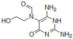 CAS#: 131478-95-0, N-(2,4-Diamino-6-Oxo-3H-Pyrimidin-5-Yl)-N-(2-Hydroxyethyl)Formamide