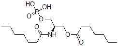 CAS#: 131502-54-0, [(2R)-2-(Heptanoylamino)-3-Phosphonooxypropyl] Heptanoate
