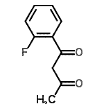 CAS 登录号：131513-64-9， 1-(2-氟苯基)-1,3-丁烷二酮