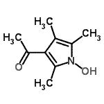 CAS#: 131527-58-7, 1-(1-Hydroxy-2,4,5-Trimethyl-1H-Pyrrol-3-Yl)Ethanone