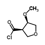 CAS#: 131601-96-2, (3R,4R)-4-Methoxytetrahydro-3-Furancarbonyl Chloride