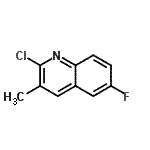 CAS#: 131610-11-2, 2-Chloro-6-Fluoro-3-Methylquinoline