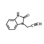 CAS 登录号：131637-19-9， 1-(2-丙炔-1-基)-1,3-二氢-2H-苯并咪唑-2-酮
